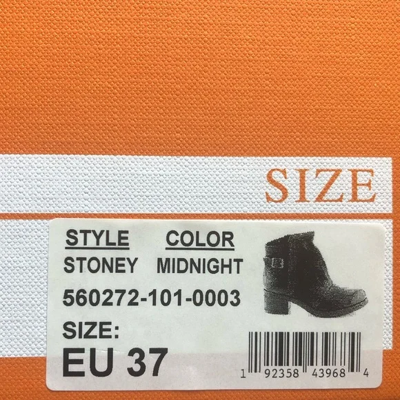 💙💙 Miz Mooz Navy Leather Ankle Boots 💙💙 - Picture 12 of 15